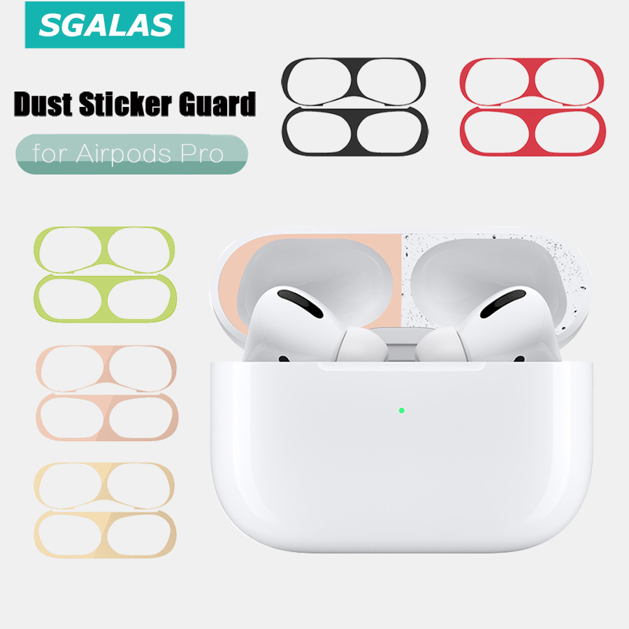 Miếng Dán SGALAS Cho AirPods Pro Chống Bụi Tiện Dụng