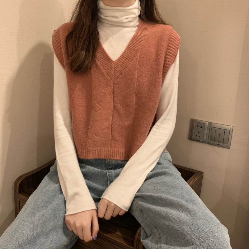 Áo Không Tay Cổ Chữ V Thời Trang Mùa Thu 2020 Dành Cho Nữ | BigBuy360 - bigbuy360.vn