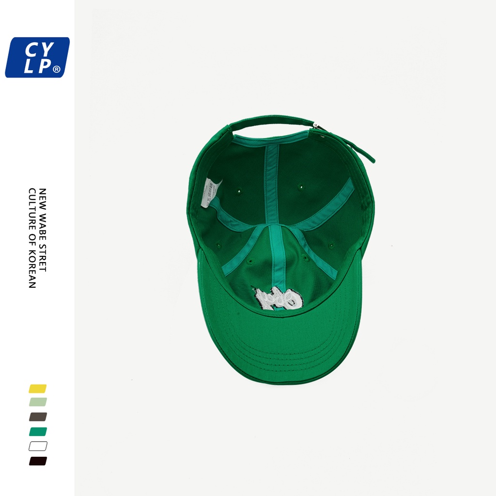 Mũ Lưỡi Trai Mềm Mại Thêu Chữ Phong Cách Hàn Quốc Cho Nam Và Nữ