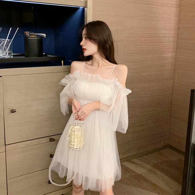 đàm cổ tích đầm công chúa đầm xòe cổ tích hàng quảng châu order ulzzang cao cấp