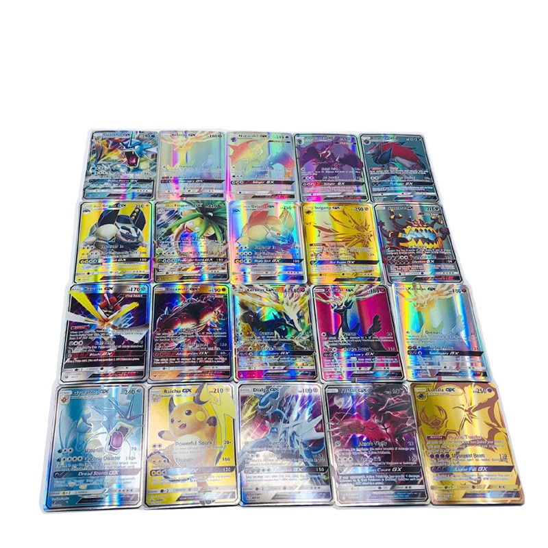 Bộ 324 Thẻ Bài Game Pokemon TCG Sun and Moon Thẻ Cao Cấp Nhiều Loại Thẻ Bài Pokemon Vmax with Thẻ Bài Pokemon Card Holder Book Album Album Sách Của Chủ Thẻ Pokemon