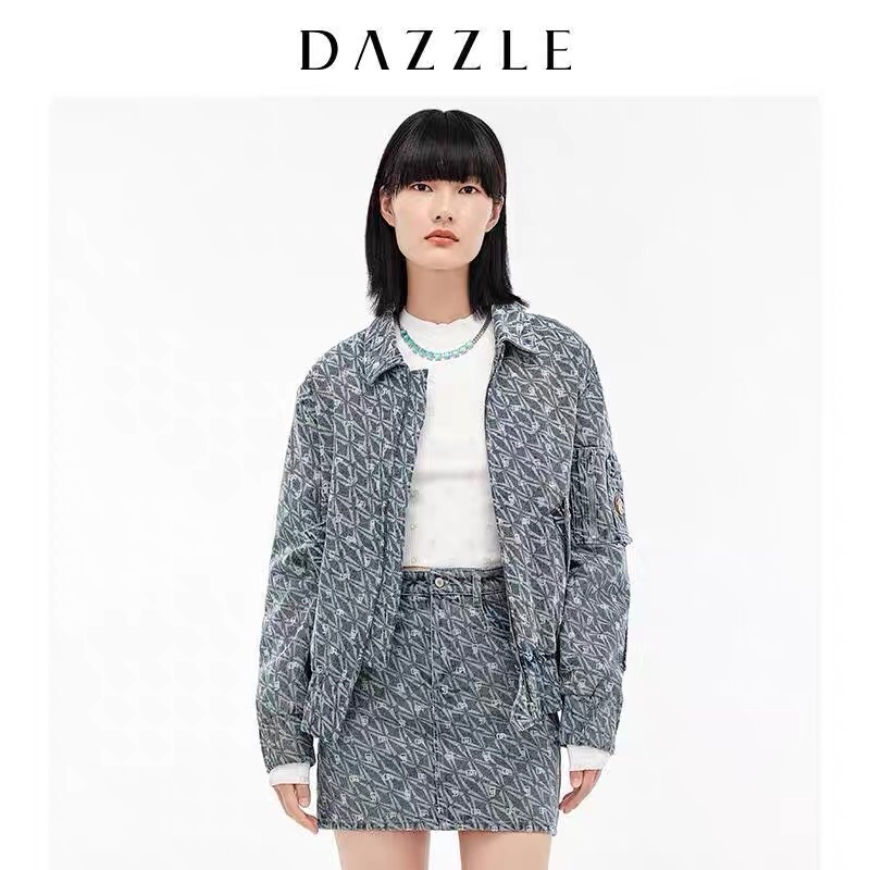 Chân váy bò Dazzle