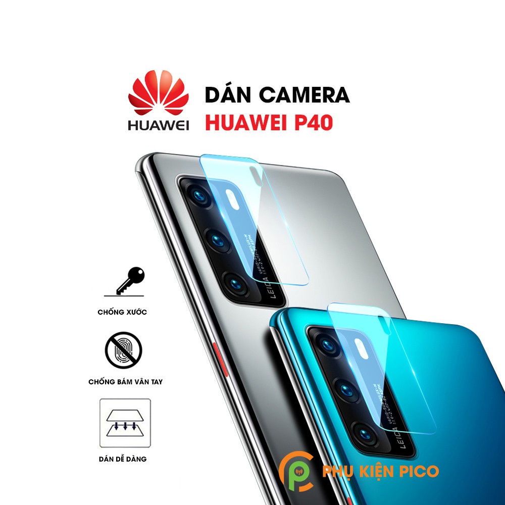 Cường lực camera Huawei P40 độ cứng 9H trong suốt không ảnh hưởng đến chất lượng chụp ảnh - Dán camera Huawei P40