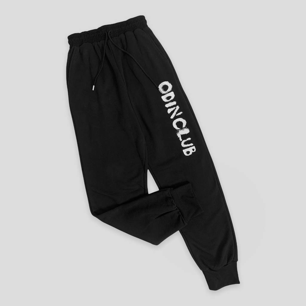 Quần nỉ ODIN CLUB, Quần dài bo gấu nam nữ unisex, Local Brand ODIN CLUB