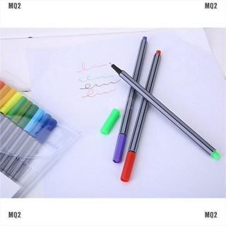 [MQ2]0.4 mm 24 Fineliner Pens Color Fineliners Set Markers Art Painting Good Quality