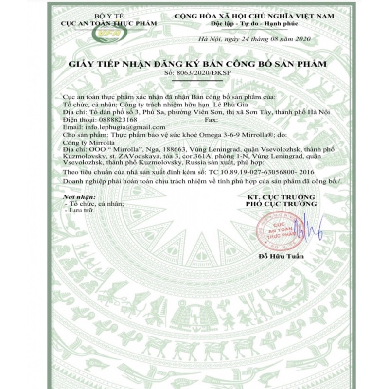 Omega 369 Nga mirrolla 100 viên