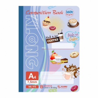 Sổ may dán gáy A4 - 360 trang; (Ms 975)