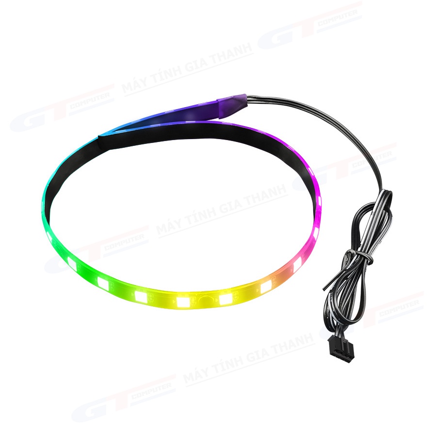 Dây LED RGB Coolmoon 40cm (đế nam châm)