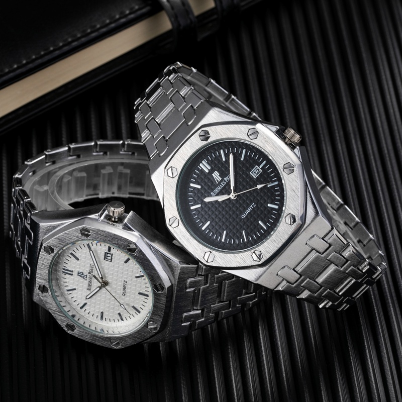 Đồng Hồ Đeo Tay AUDEMARS Bằng Thép Không Gỉ Thiết Kế Đơn Giản Thời Trang Cho Nam