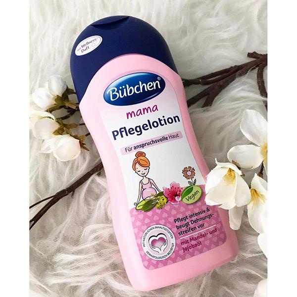 Sữa dưỡng thể Bubchen mama hàng Đức cho bà bầu
