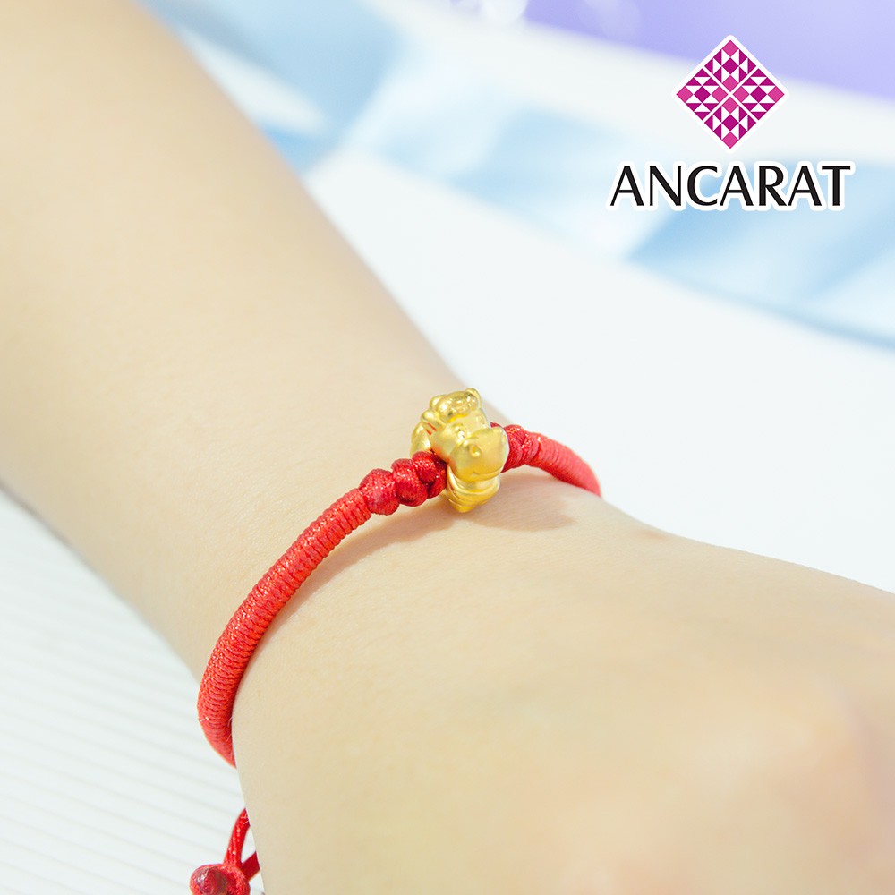 Charm vàng 24k Kim Ngọ MS12 - Miễn phí tết vòng tay - ANCARAT