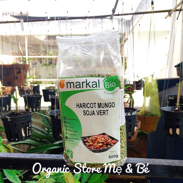 Đậu xanh hữu cơ Markal 500g