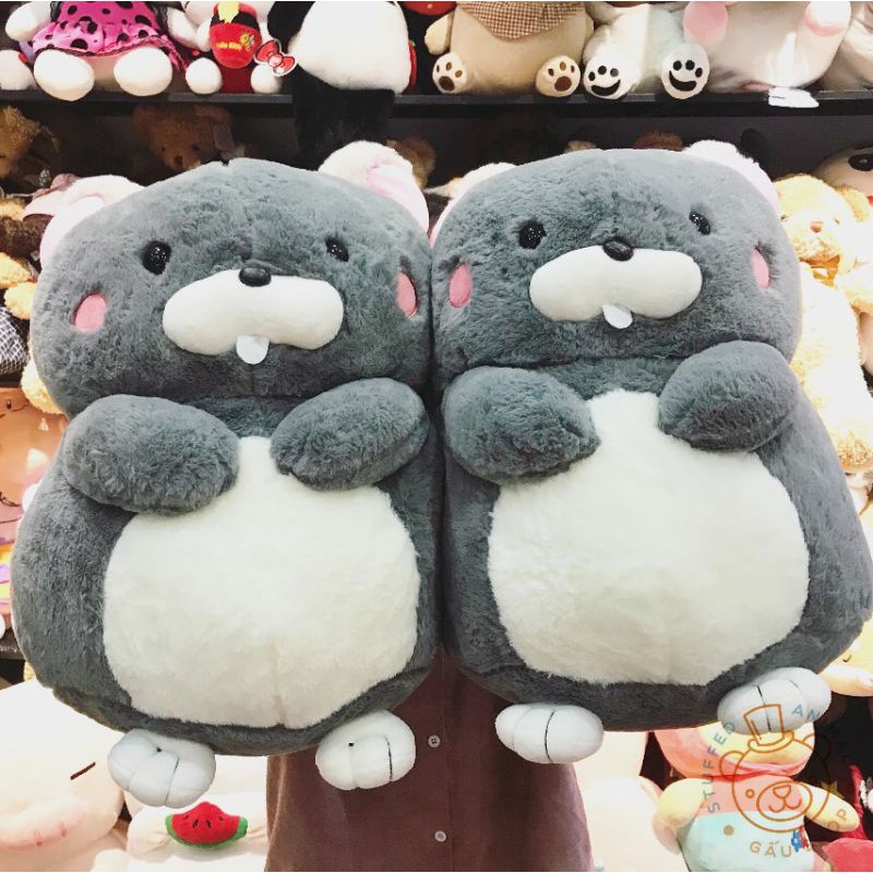 Gấu bông Sóc chuột lông nhung bông mịn