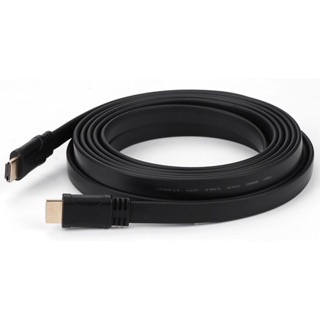Dây Cáp HDMI 1.5m dẹt đen-Dây cáp kết nối cổng HDMI 2 đầu tốt chống nhiễu xịn chất lượng cao giá rẻ