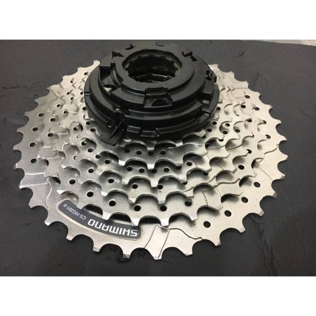 Líp thả xe đạp 9 tầng Shimano CS-HG201-9 11-34T