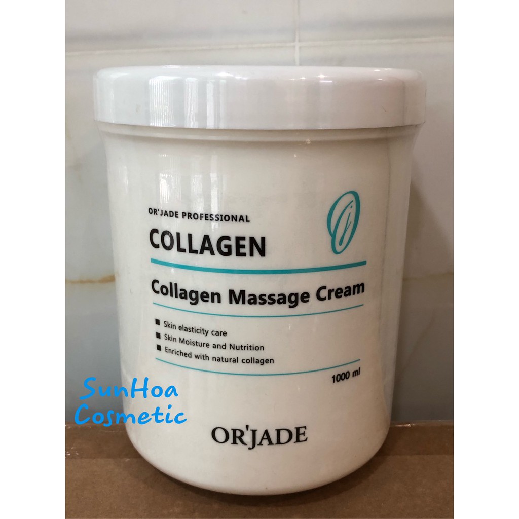 Collagen Massage Cream - Kem Massage Mặt Cao Cấp Hàn Quốc OR'JADE