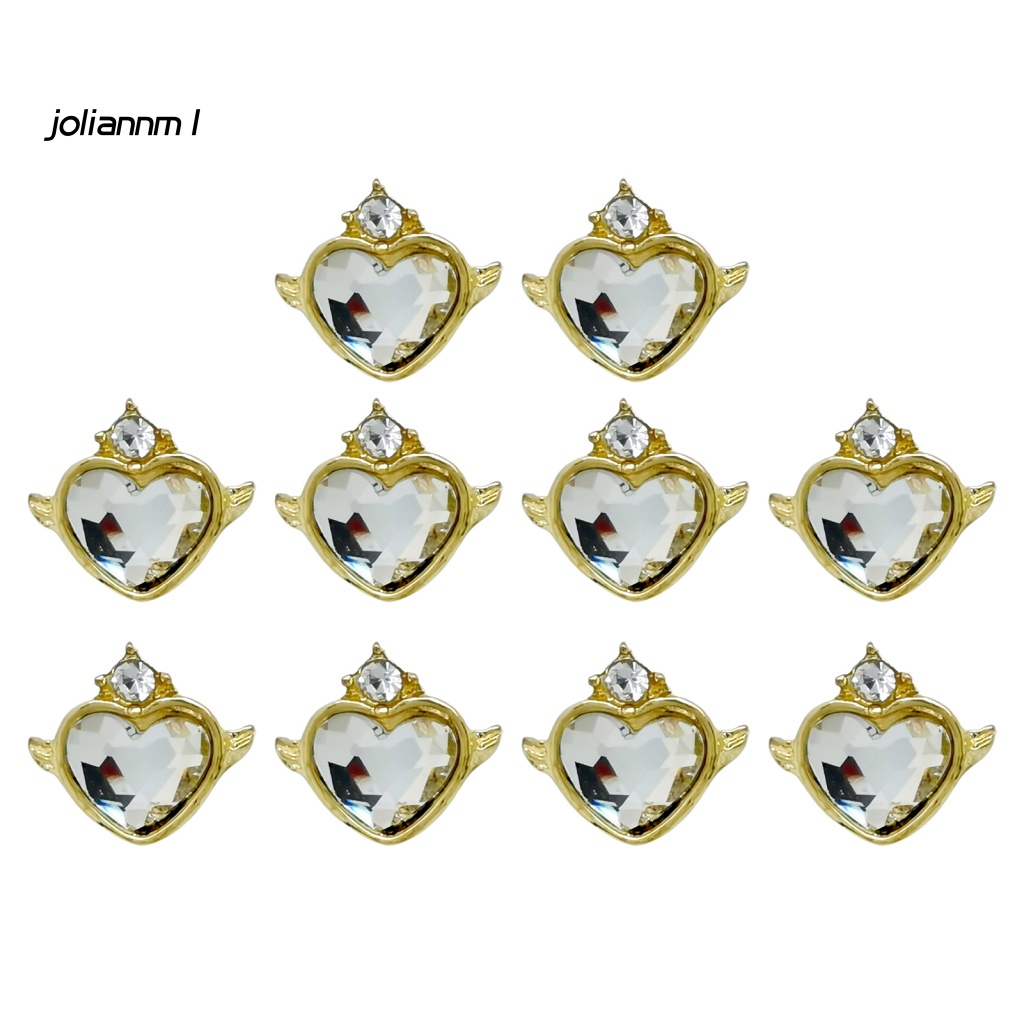 Set 10 Phụ Kiện Trang Trí Móng Tay 3D DIY