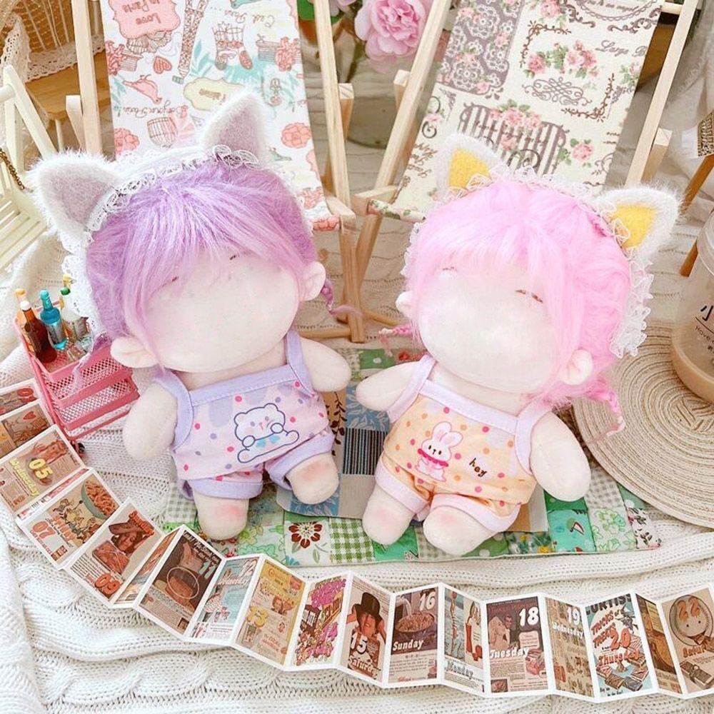 Bộ Áo Hai Dây + Quần Short Yếm In Hoạt Hình Dễ Thương