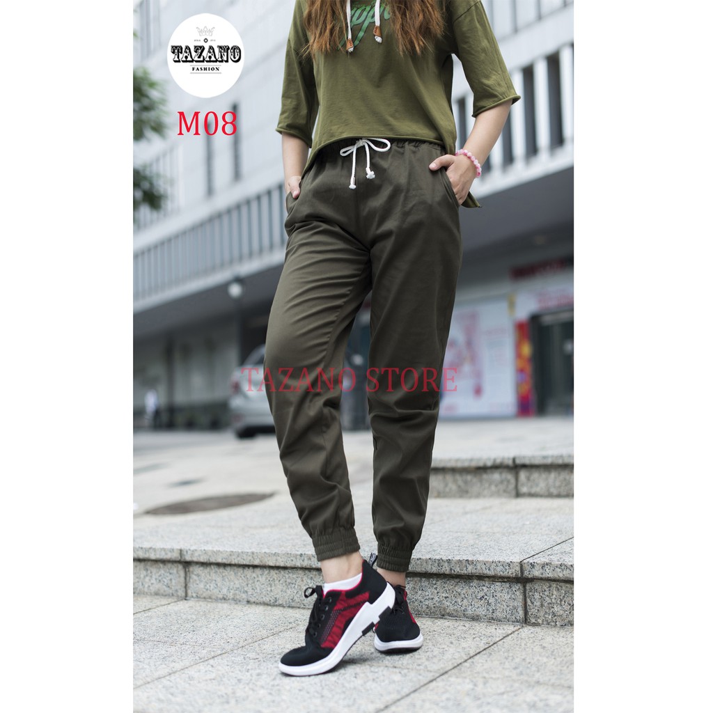 Quần Jogger Kaki Nữ Co Giãn Nhiều Màu - Hàng Xuất Khẩu | BigBuy360 - bigbuy360.vn