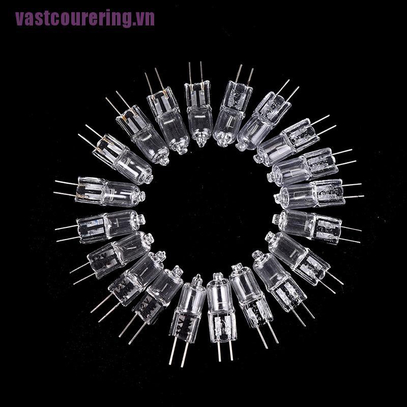 Chuyển Phát Nhanh♥Bộ 3 Bóng Đèn Halogen 12V 10W 20W 35W 45W G4 Chất Lượng Cao