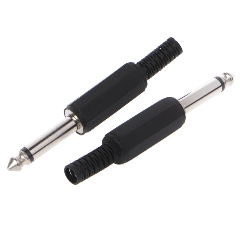 Set 10 Đầu Nối Jack o 6.35mm Male 1 / 4 &quot;Mono