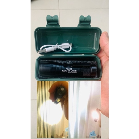 Đèn pin mini siêu sáng H352 - Đèn pin đi phượt bỏ túi đa năng