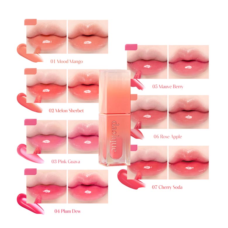 Son Tint DASIQUE 3.5g Màu Đẹp Cá Tính