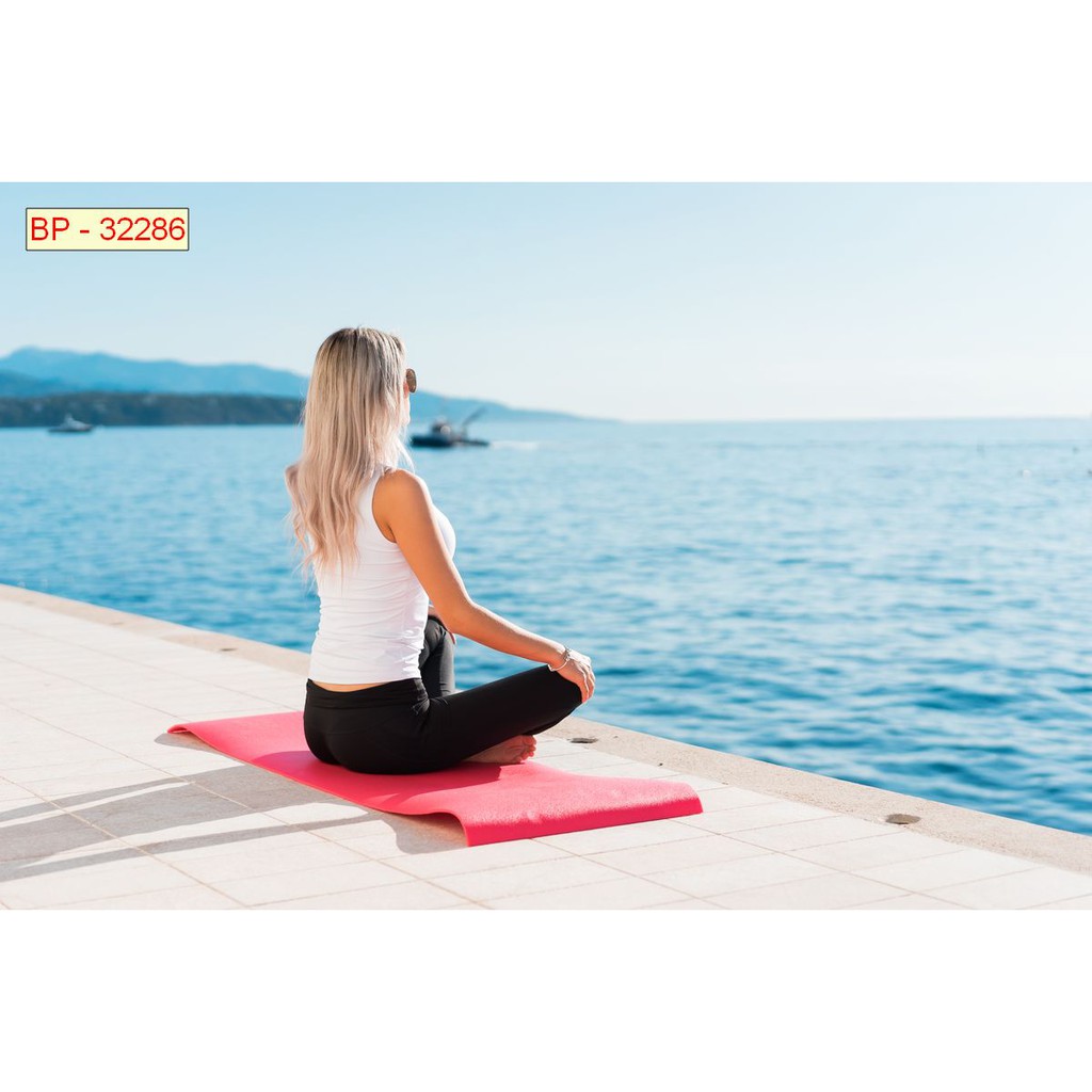 Tranh lụa 3d trang trí chủ đề Yoga Thước 1,5m x 2m YOGA 6
