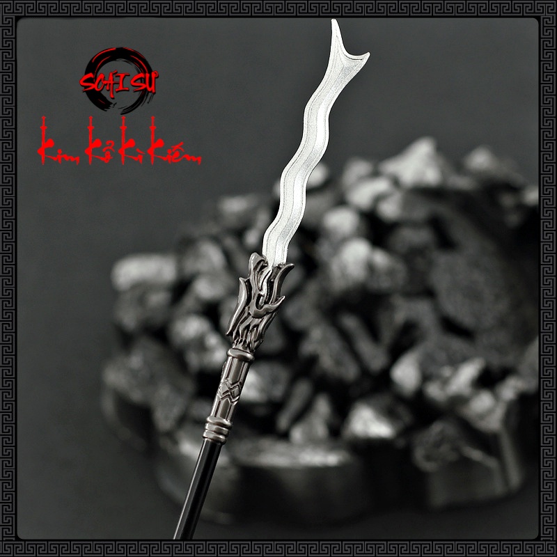 Mô hình Trượng Bát Xà Mâu 22CM, 30CM - Trương Phi - Tam Quốc Diễn Nghĩa