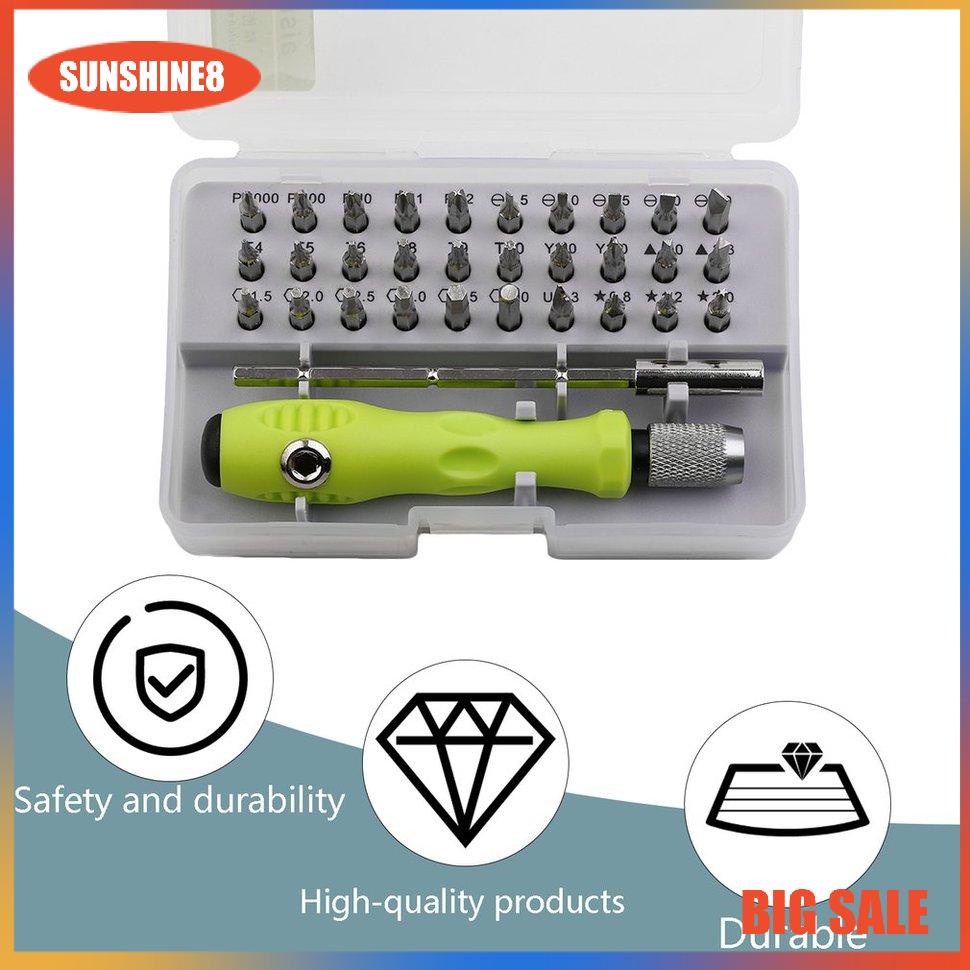【SUN】[NEW]32 In 1 Multipurpose Precision Screwdriver Disassemble Electronic Repair Tool