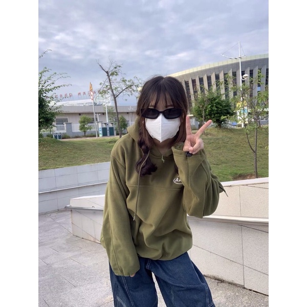 Áo hoodie nỉ có mũ nam nữ mặc được phong cách unisex đường phố Hàn Quốc hottrend 2021 | BigBuy360 - bigbuy360.vn