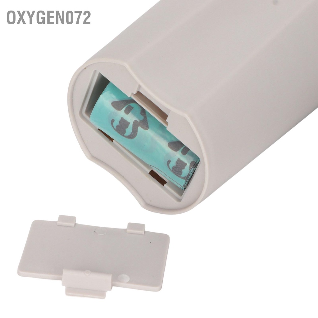 Oxygen072 Máy xúc cát cho mèo bằng nhựa Tích hợp Xẻng rây có thể tháo rời với túi rác để đi dạo tại nhà