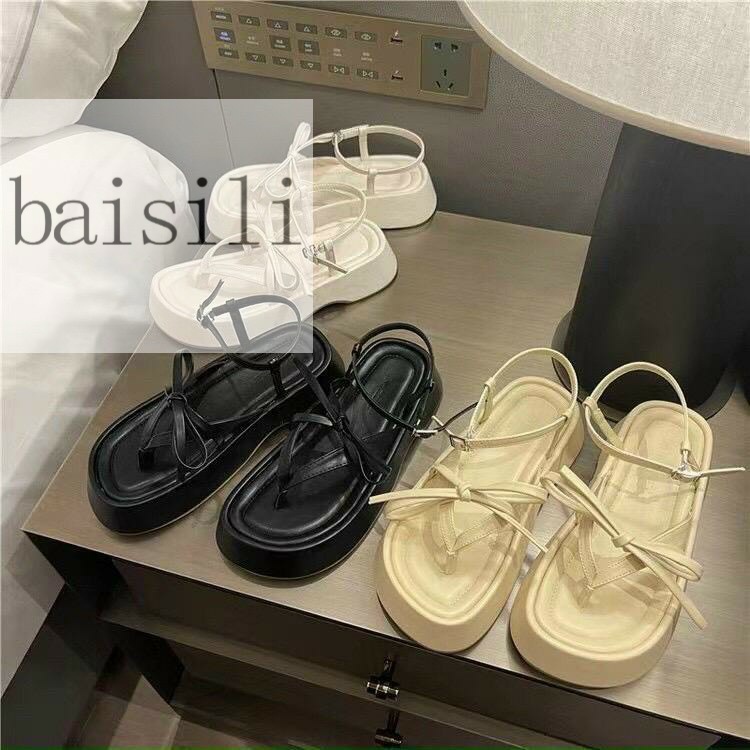 SANDAL XUỒNG BAISILI - GIÀY THỜI TRANG NỮ PHONG CÁCH HIỆN ĐẠI QUAI NGANG KẸP ĐẾ BẰNG BS220911