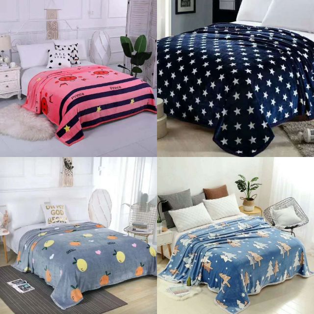 CHĂN TUYẾT NHUNG MUJI XUẤT NHẬT ( 2M X 2M3 )
