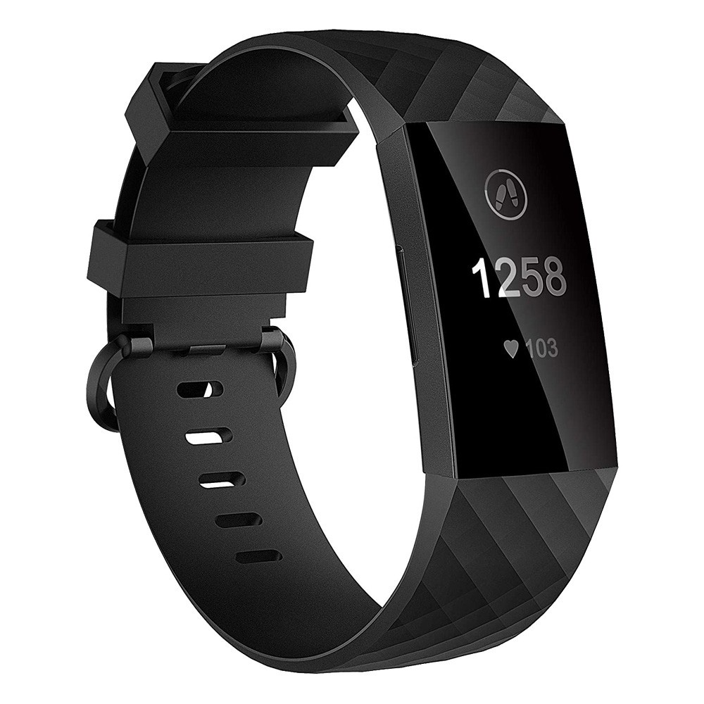 Dây Đeo Silicon Mềm Mại Nhiều Màu Sắc Tùy Chọn Cho Đồng Hồ Thông Minh Fitbit Charge 3 / Charge 4