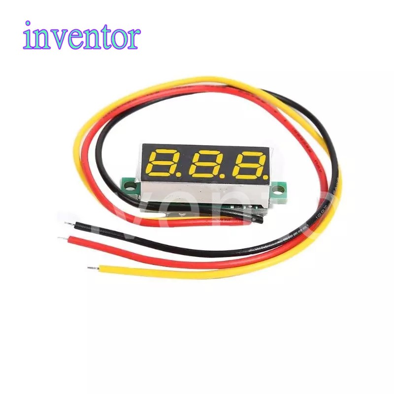 Màn hình LED kỹ thuật số hiển thị điện áp 3 dây DC 0-100V 0.28 inch