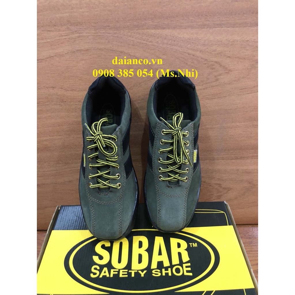 Giày bảo hộ lao động VRM-900G mũi thép - hình thật
