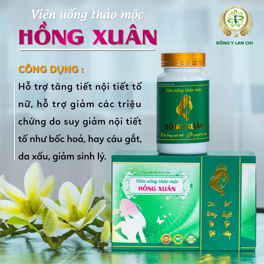 VIÊN UỐNG THẢO MỘC HỒNG XUÂN LAN CHI_ ĐIỀU HOÀ NỘI TIẾT TỐ NỮ, HỖ TRỢ HIẾM MUỘN- FREE SHIP TOÀN QUỐC | BigBuy360 - bigbuy360.vn