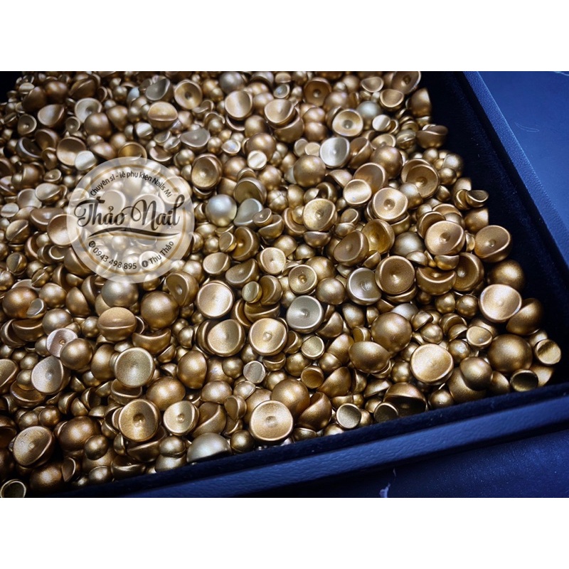 Trai cong nửa mix size - phụ kiện nail