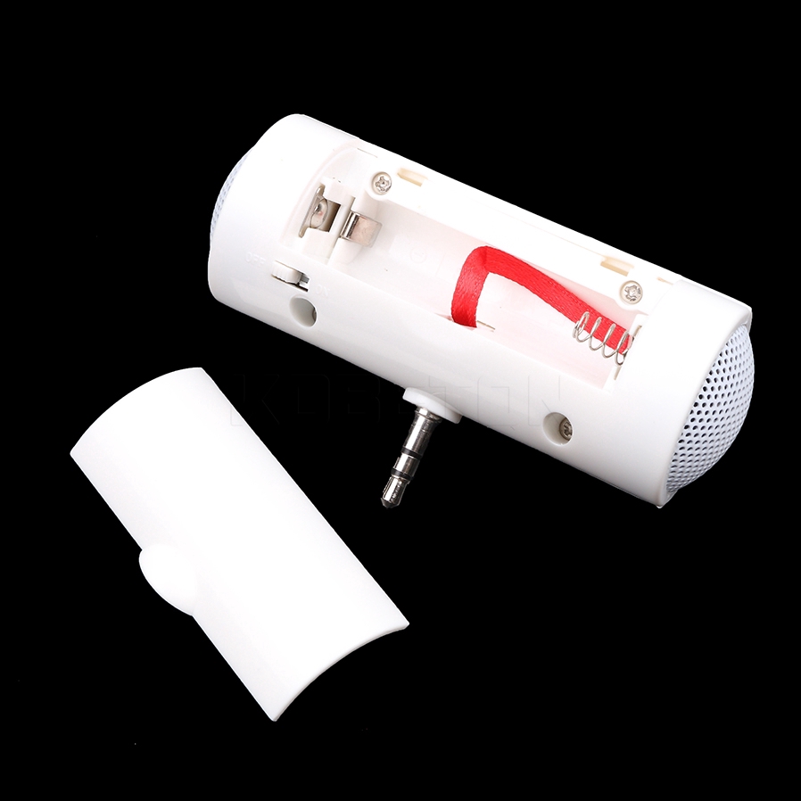 Portable Mini Stereo Speaker 3.5mm Audio Adapter For Mobile Phone