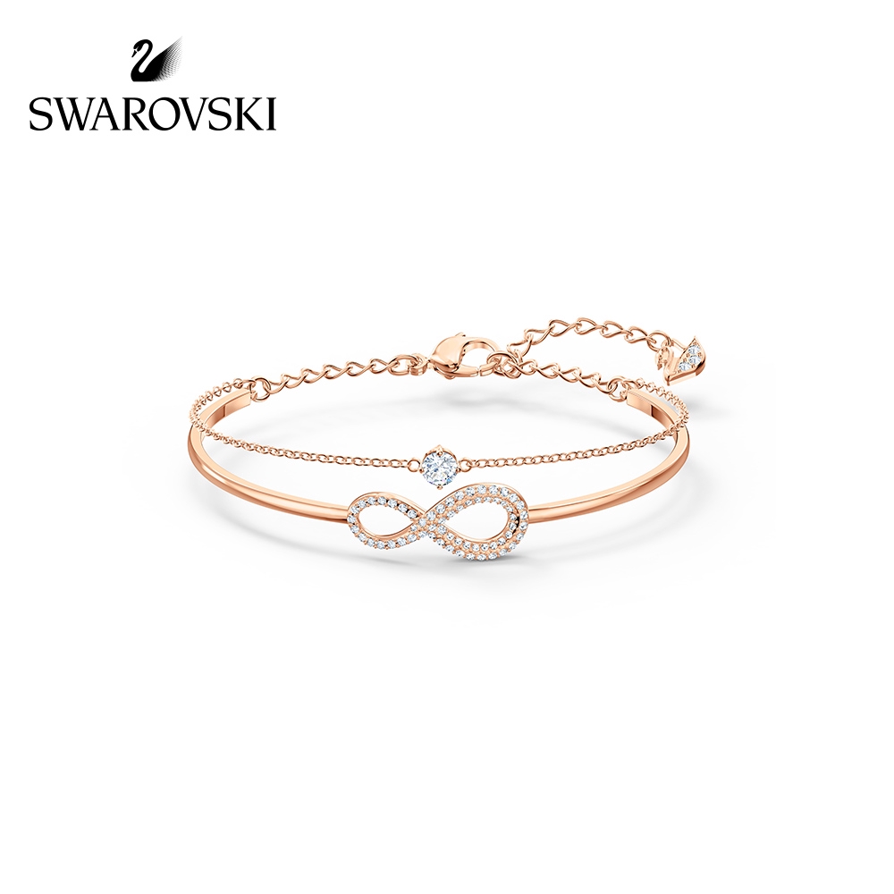 ✨Cổ Phiếu Sẵn Sàng✨ Swarovski Vòng Đeo Tay Gel Gel Hình Trái Tim Pha Lê Thời Trang Có Thể Điều Chỉnh Dành Cho Nữ