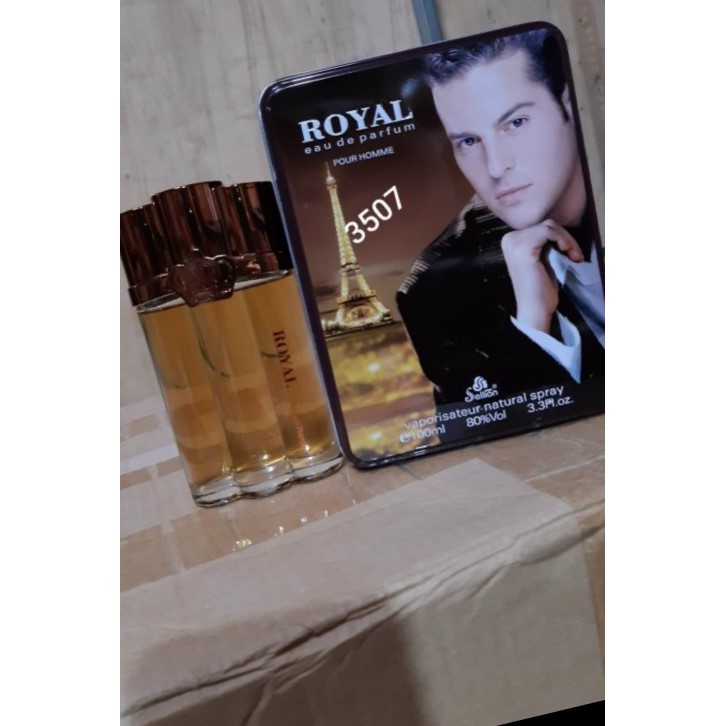 ( Mã Giãm LEHU3K Đơn 99k - LEHU07 Đơn 149k ) Nước hoa Nam Và Nữ Royal eau de parfum hộp thiếc 100ml