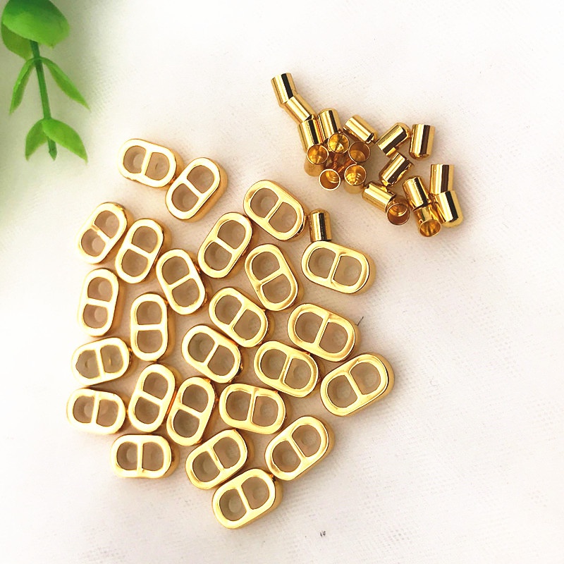 1 Bộ Khóa Vòng Tay Bằng Thép Không Gỉ 2MM 3MM