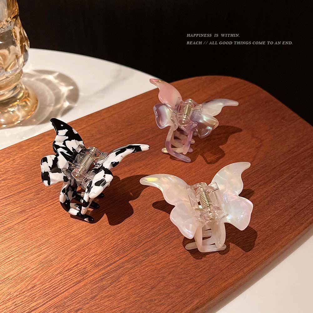 Kẹp Tóc Đuôi Ngựa Bằng Nhựa Acrylic Thời Trang Dễ Thương Hiệu VANES1 Dành Cho Bạn Nữ