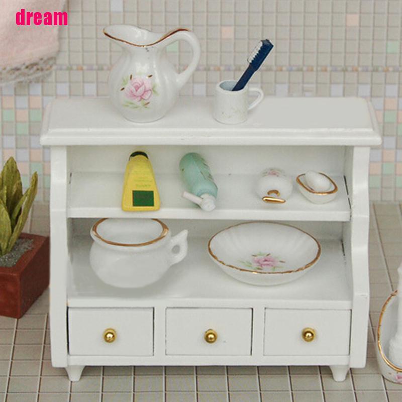 Set 2 tay nắm cửa mini kiểu cổ điển dành cho búp bê