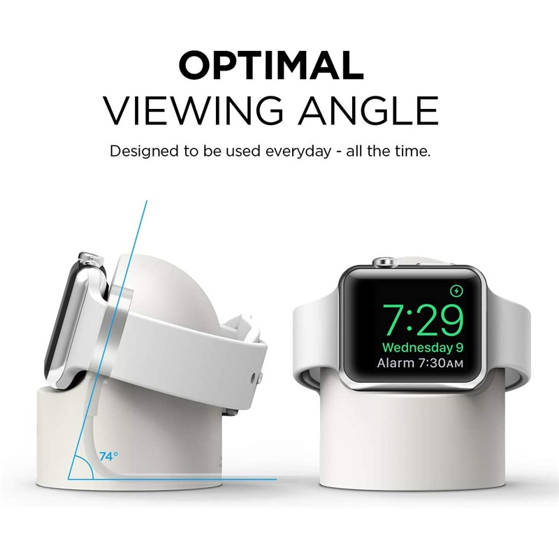 Giá Đỡ Bằng Silicon Để Bàn Cho Đồng Hồ iWatch Series 8 7 6 5 4 SE 3 2 1