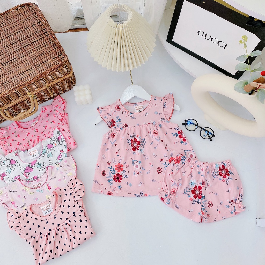 XẢ HÀNG HÈ ✓8-18kg✓ Bộ hè bé gái xuất nhật 3-7y mẫu mới 2023 BẢNG MÀU 1