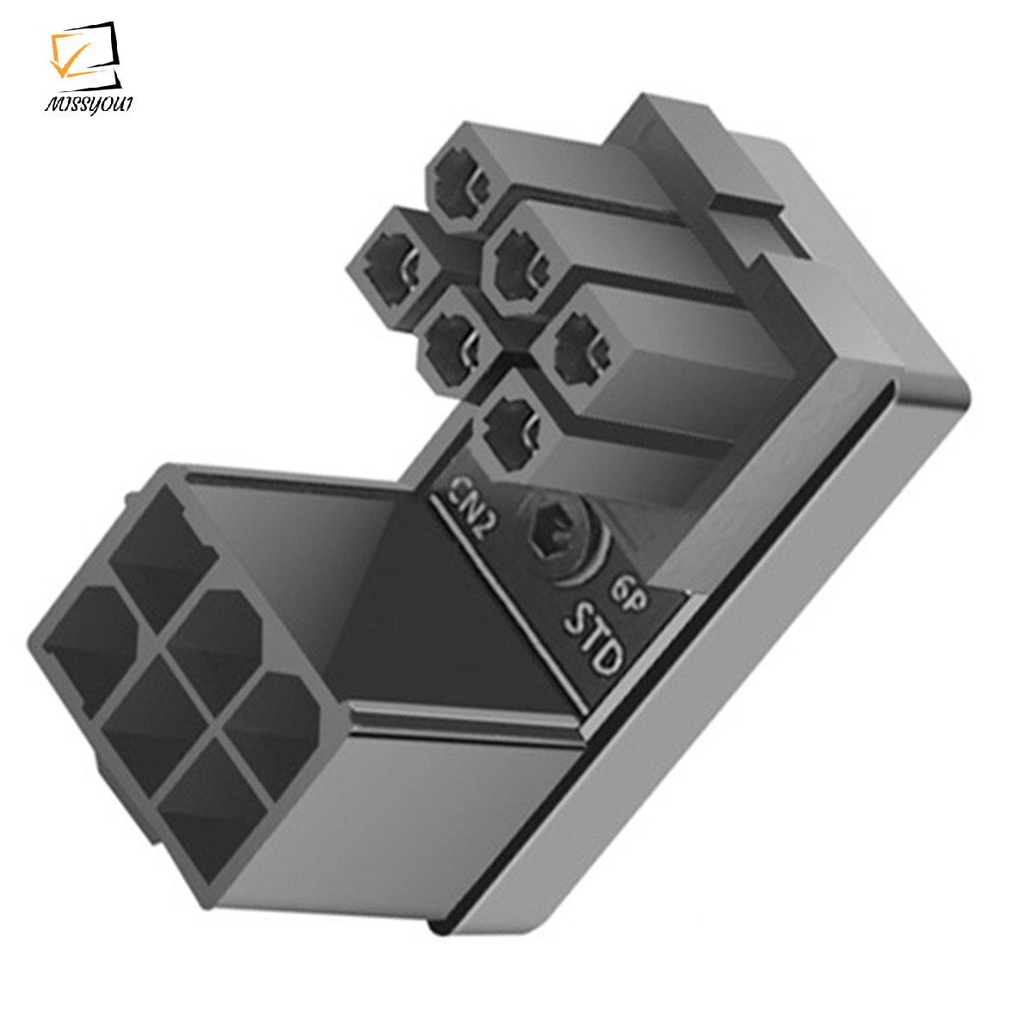 Adapter Card Đồ Họa Atx6Pin 180 Độ Cho Máy Tính