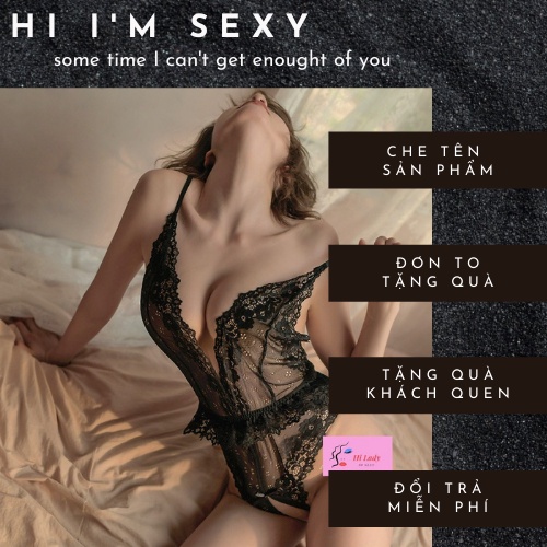 Đồ ngủ lưới Sexy, đồ ngủ bodysuit liền thân cao cấp, hở lưng, sẻ đáy siêu gợi cảm 🚙Freeship extra hóa đơn 50k🚙 | BigBuy360 - bigbuy360.vn