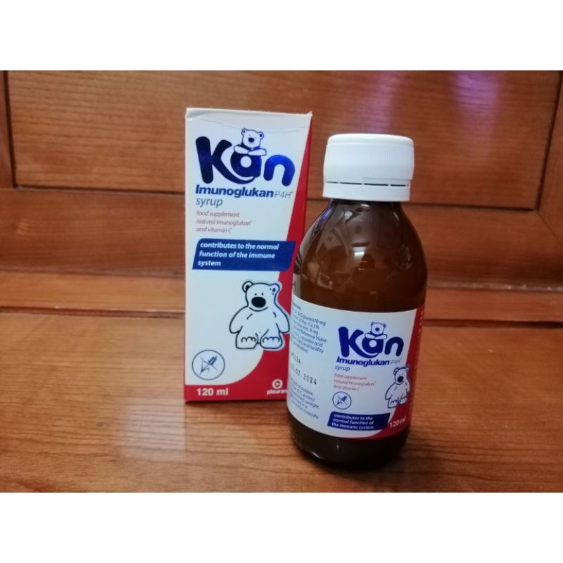 Siro Tăng Cường Miễn Dịch Cho Bé Imunoglukan P4H 120ml